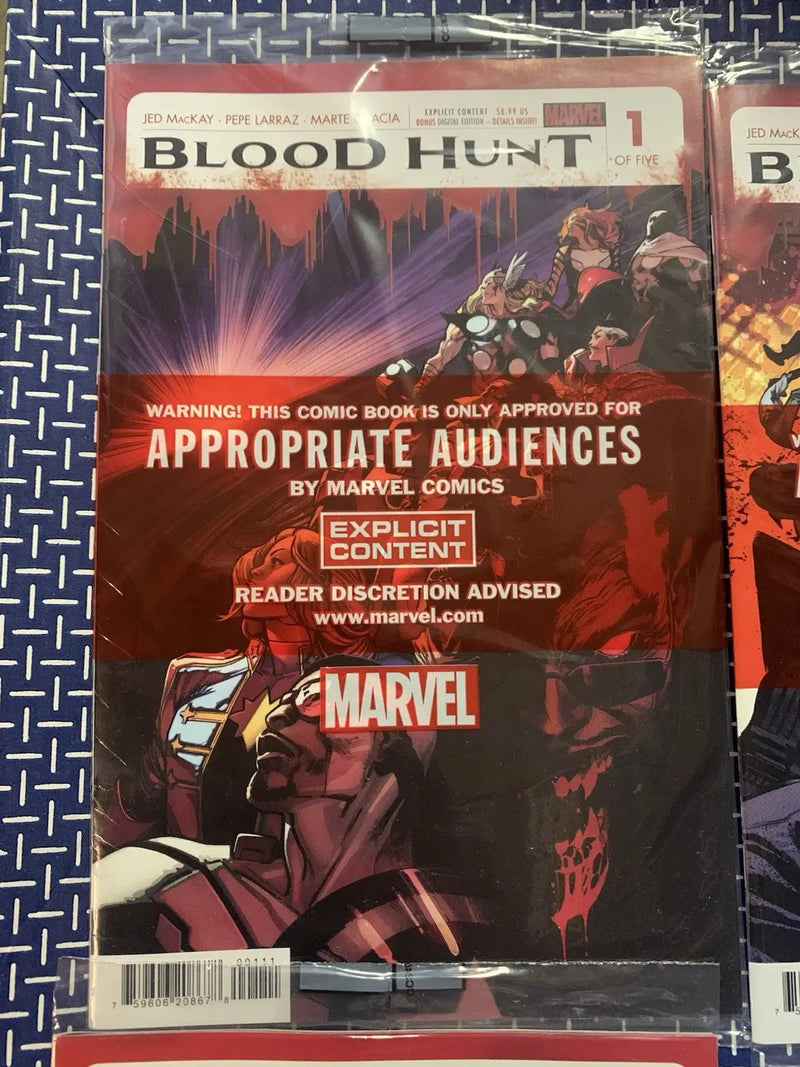 Blood Hunt Red Band #1 2 3 4 5 (Of 5) 1st Print Set LOT Bagged Sealed 2024 - Comic Book