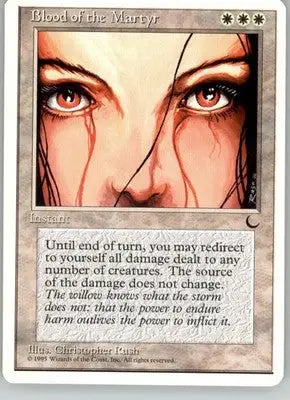 Blood of the Martyr - Chronicles - NM Magic: The Gathering - Magic Card Single