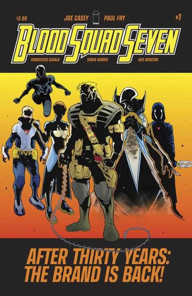 Blood Squad Seven #1 Cover A Paul Fry - Back Issues
