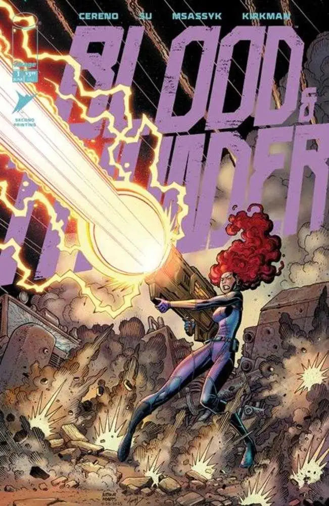Blood & Thunder #1 2nd Print Cover A Arthur Adams & Tanya Lehoux Variant (Mature) - Back Issues