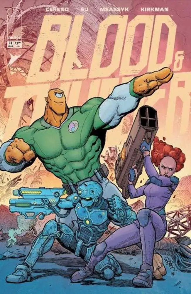 Blood & Thunder #11 Cover E Ej Su & Msassyk Invincible Team Up Variant (Mature) - Back Issues