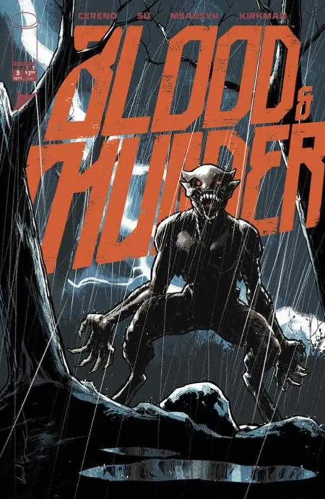 Blood & Thunder #5 Cover B David Lopez Variant (Mature) - Comic Book