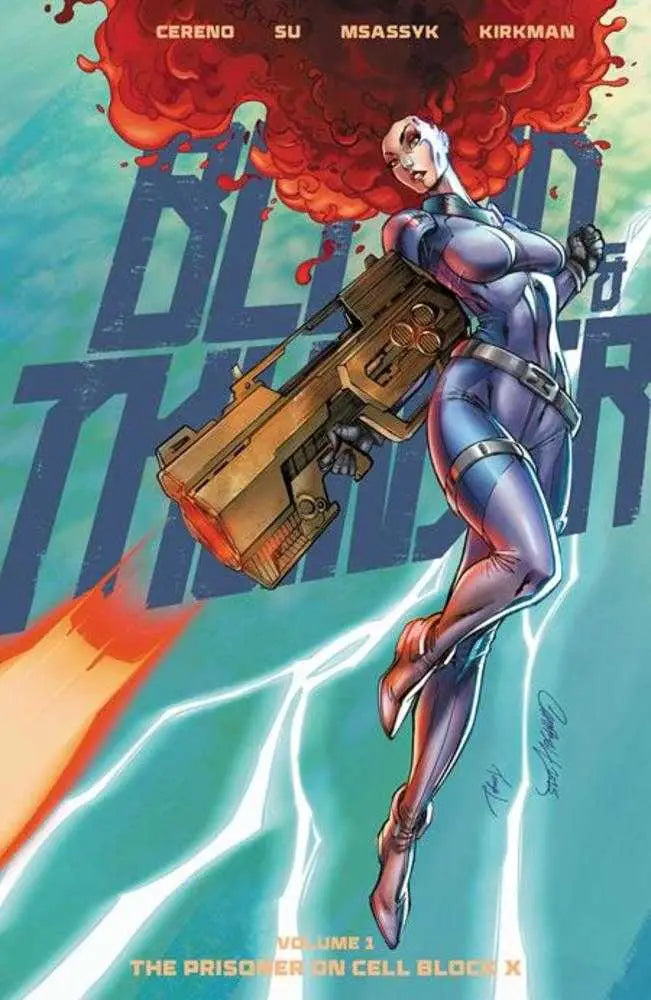 Blood & Thunder TPB Volume 01 J Scott Campbell Direct Market Exclusive Variant (Mature) - Comic Book