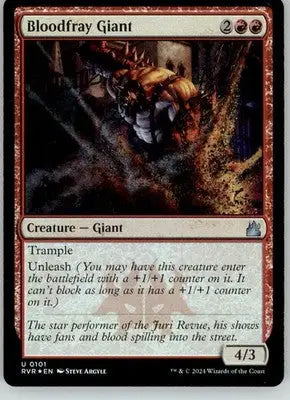 Bloodfray Giant - Ravnica Remastered - 101 - Foil NM Magic: The Gathering - Magic Card Single