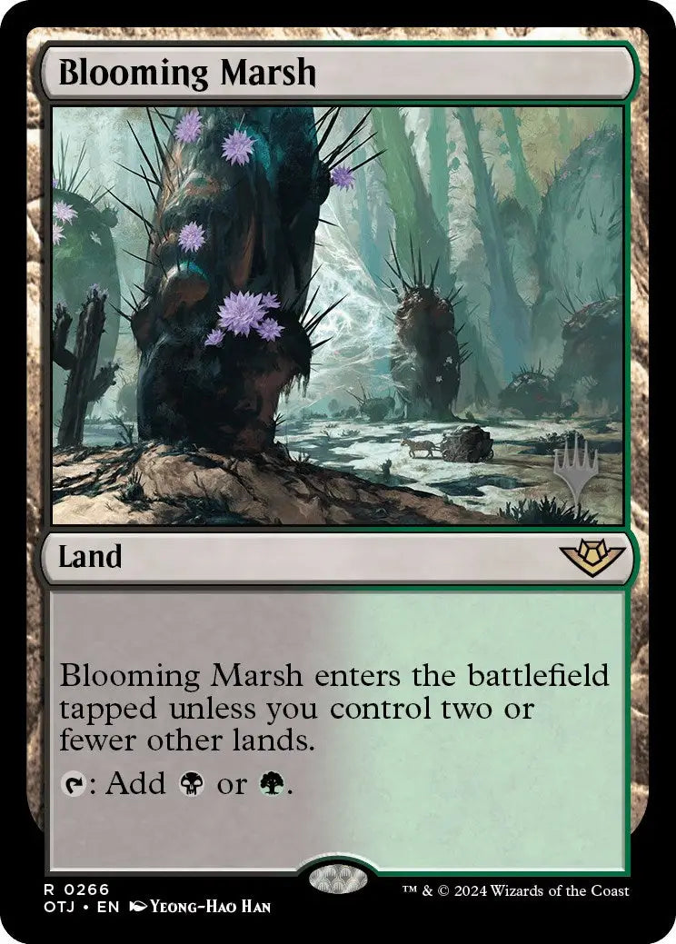 Blooming Marsh (Promo Pack) [Outlaws of Thunder Junction Promos] - Magic Card Single