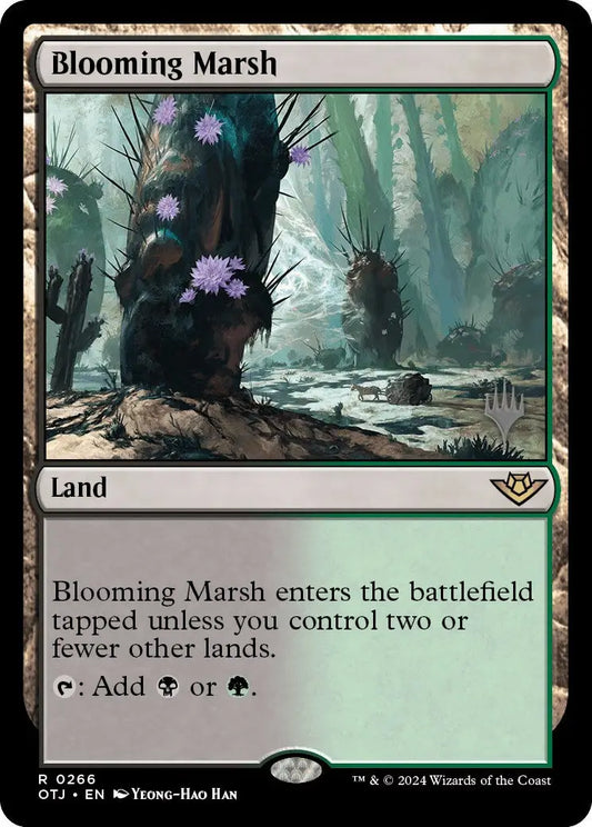 Blooming Marsh (Promo Pack) [Outlaws of Thunder Junction Promos] - Magic Card Single
