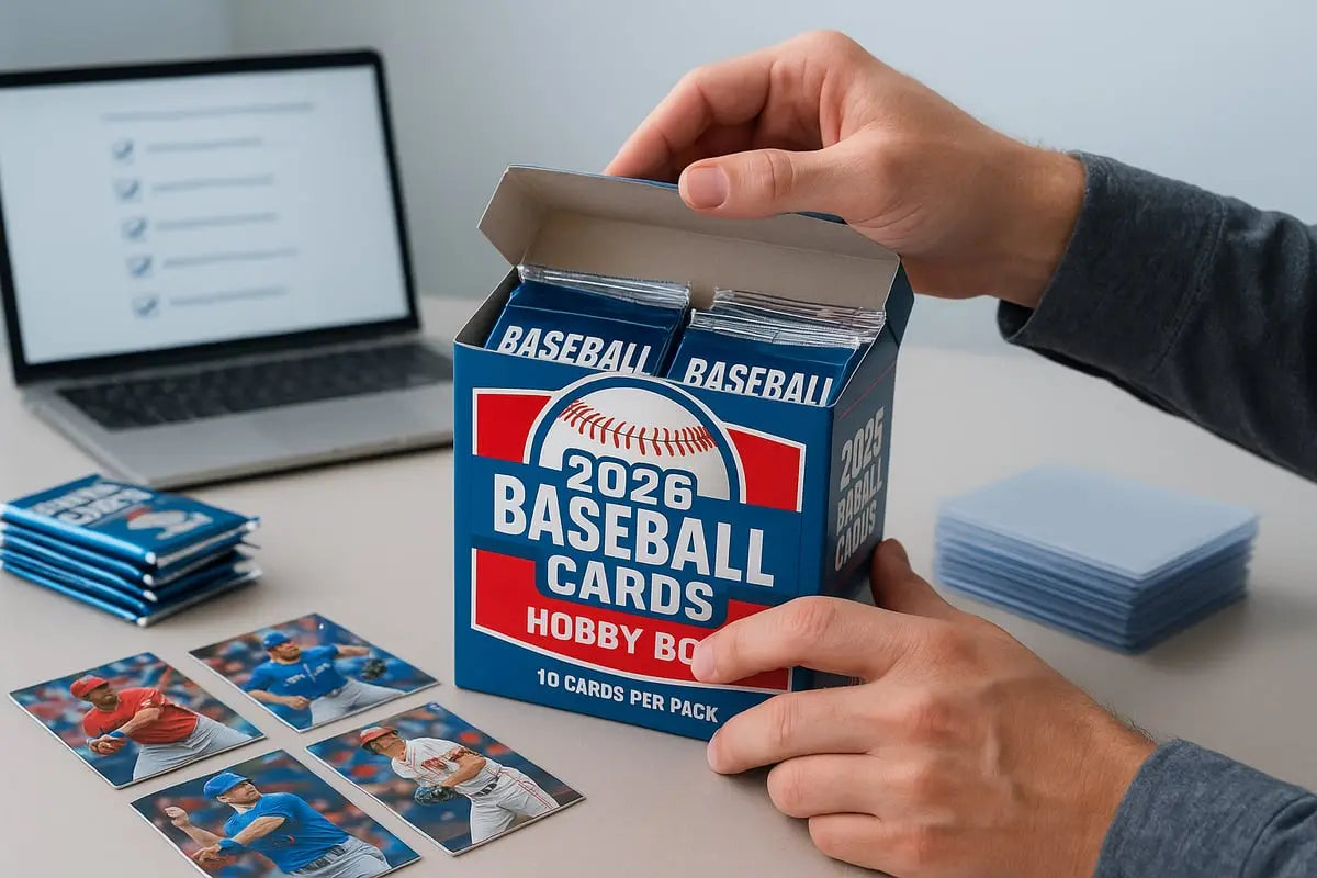 2026 hobby box of baseball cards for collecting baseball cards