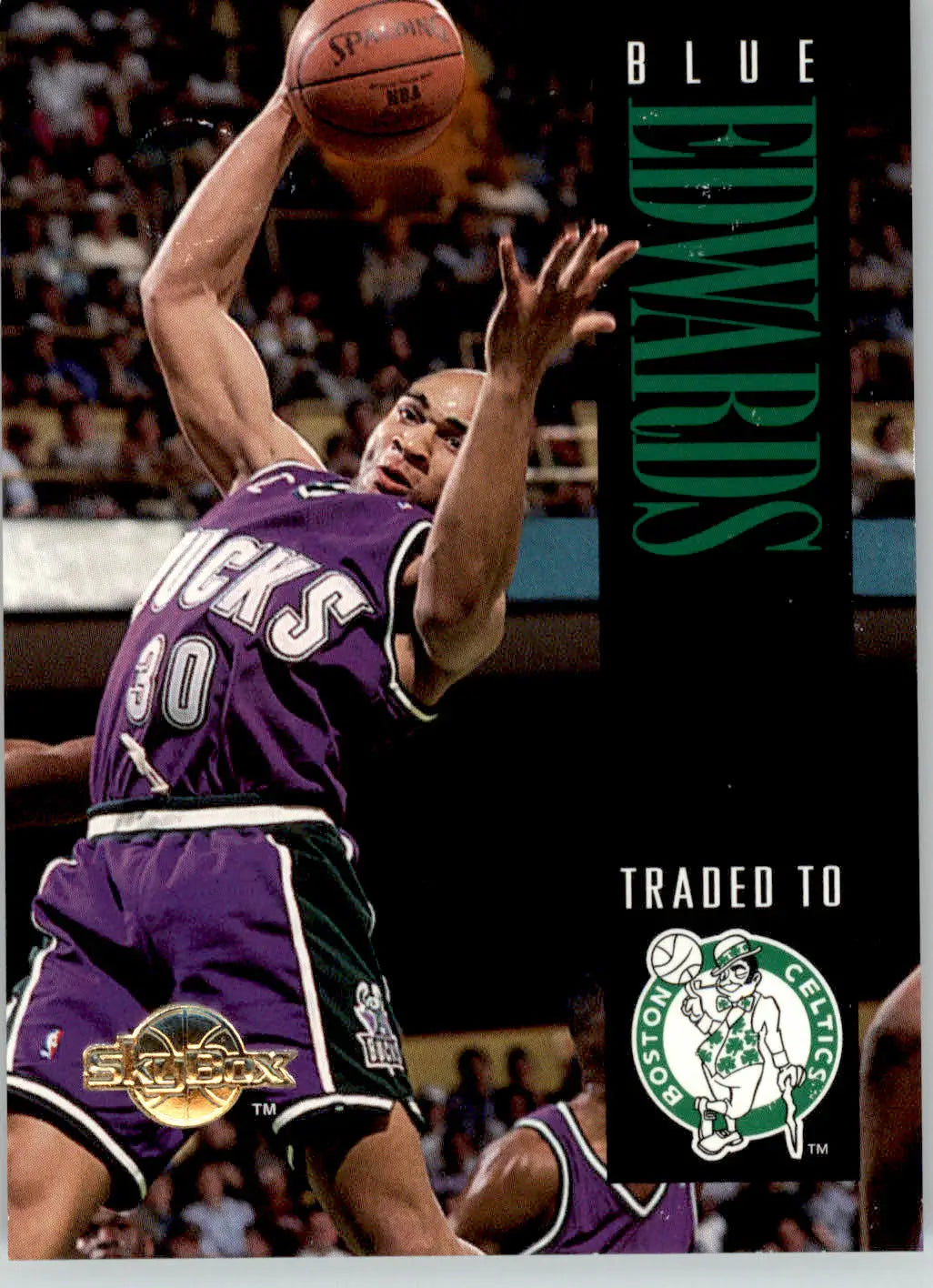 Blue Edwards - 1994-95 SkyBox Premium - #94 - Basketball - Basketball Card Single