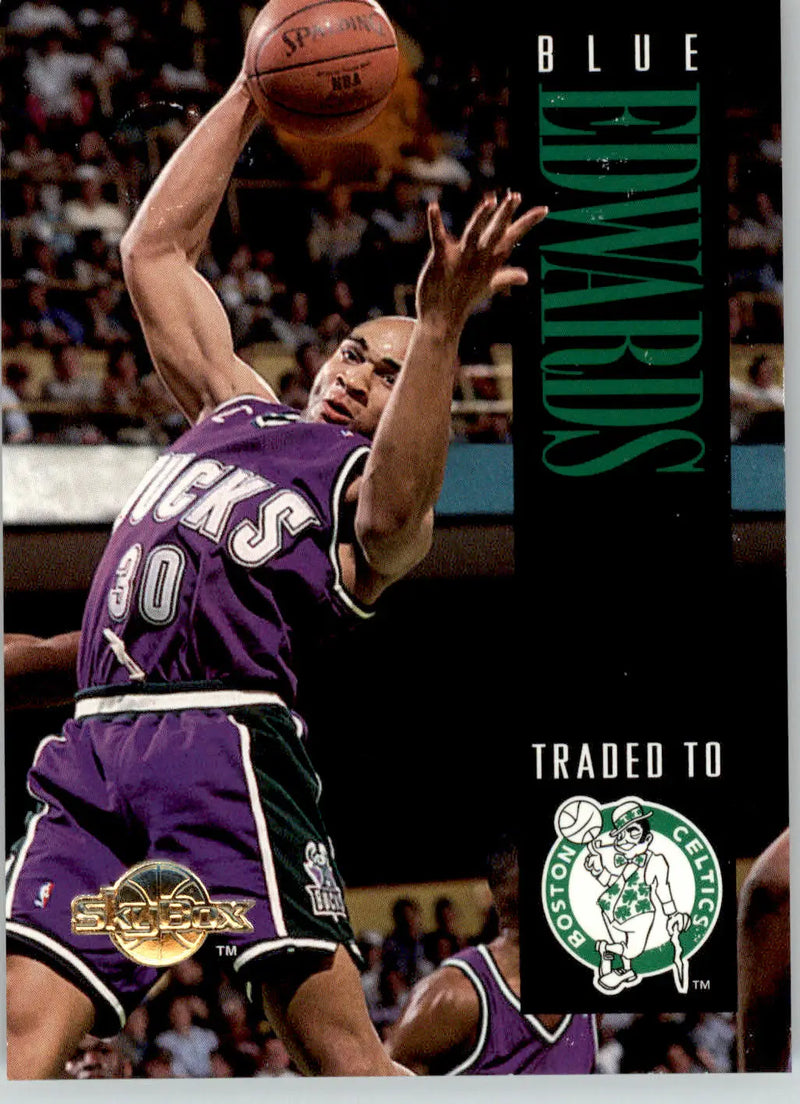 Blue Edwards - 1994-95 SkyBox Premium - #94 - Basketball - Basketball Card Single