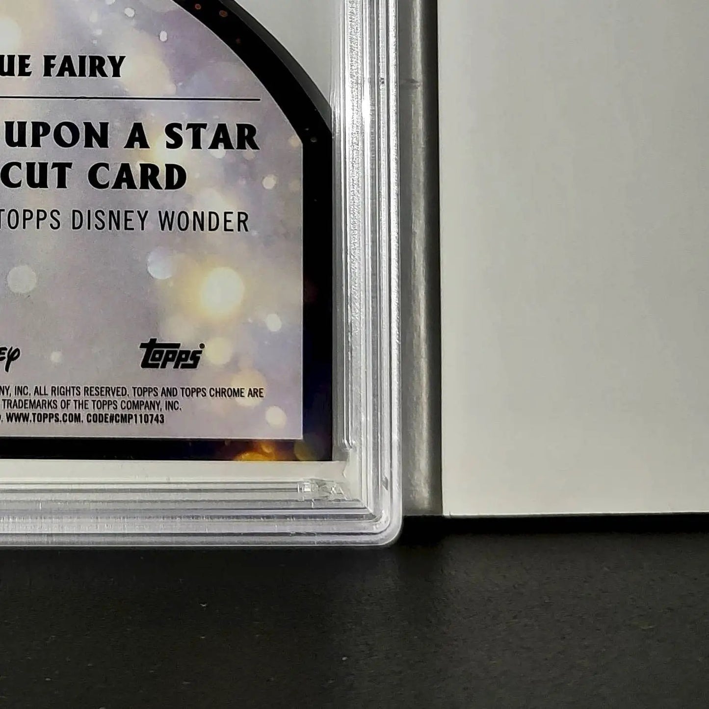 Blue Fairy 2025 Topps Chrome Disney #W-3 Wish Upon A Star Die Cut PSA 10 - Non-Sports Card Single
