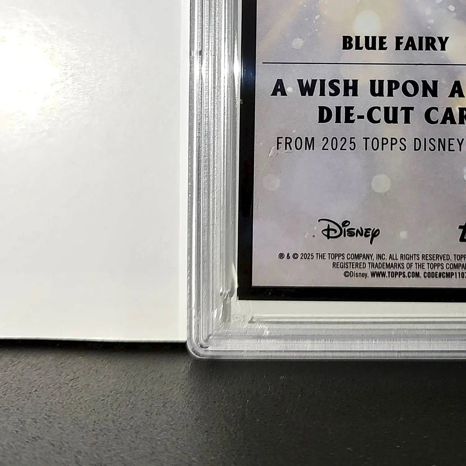 Blue Fairy 2025 Topps Chrome Disney #W-3 Wish Upon A Star Die Cut PSA 10 - Non-Sports Card Single