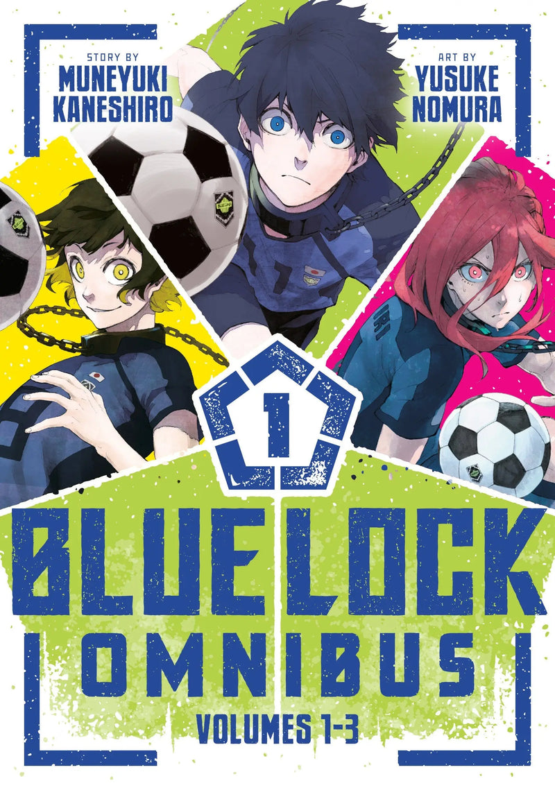 Blue Lock Omnibus 1 (Volume. 1 3) - Comic Book