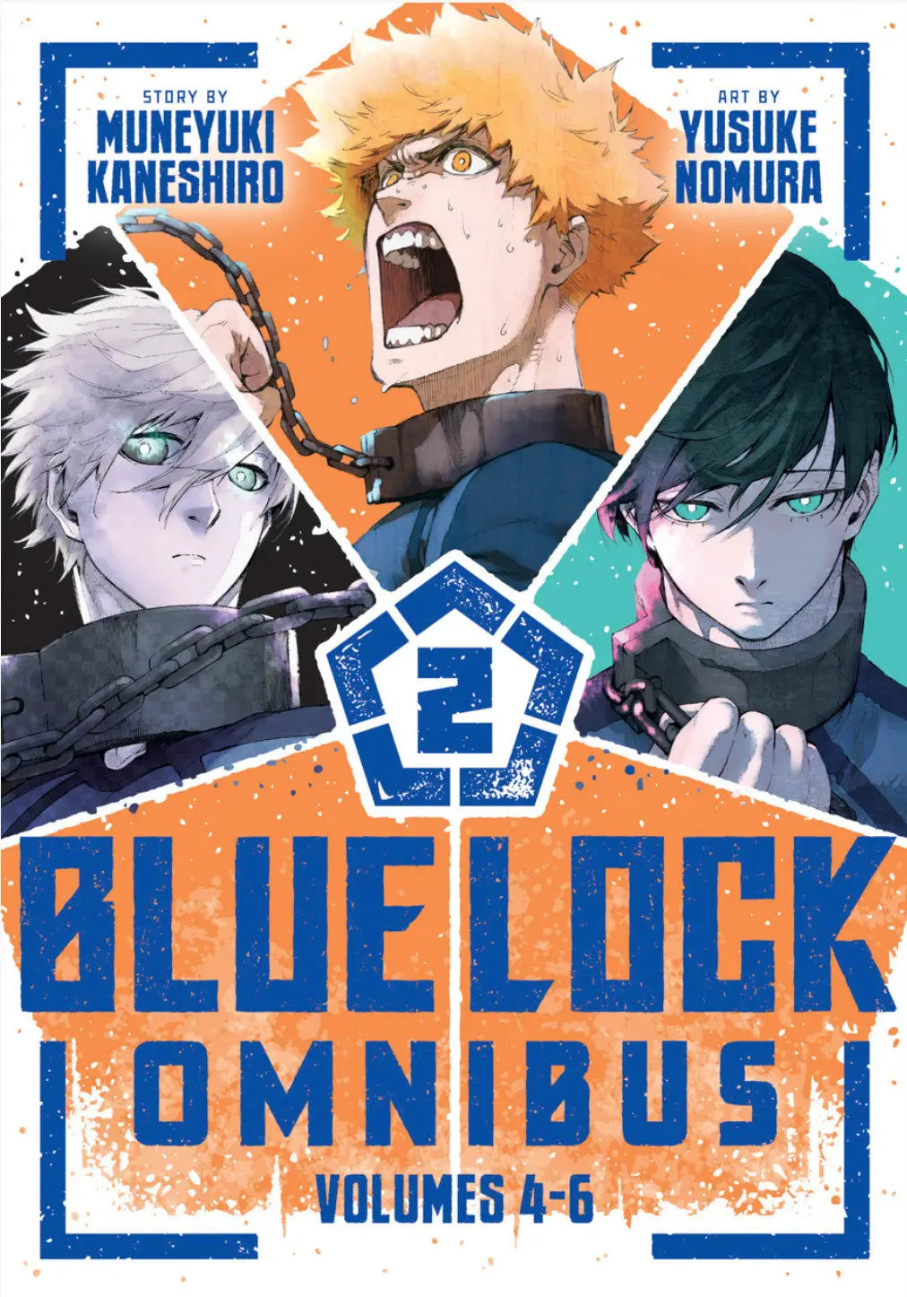 Blue Lock Omnibus 2 (Volume. 4,5,6) - Graphic Novels