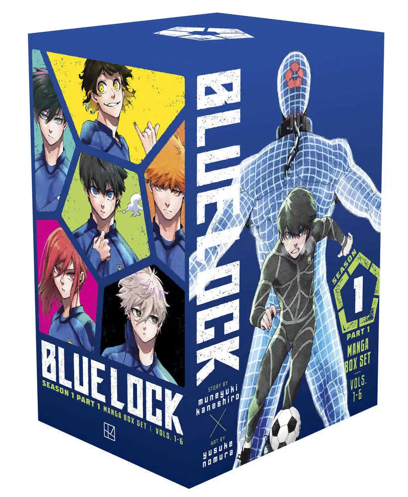 Blue Lock Season 1 Part 1 Manga Box Set - Comic Book