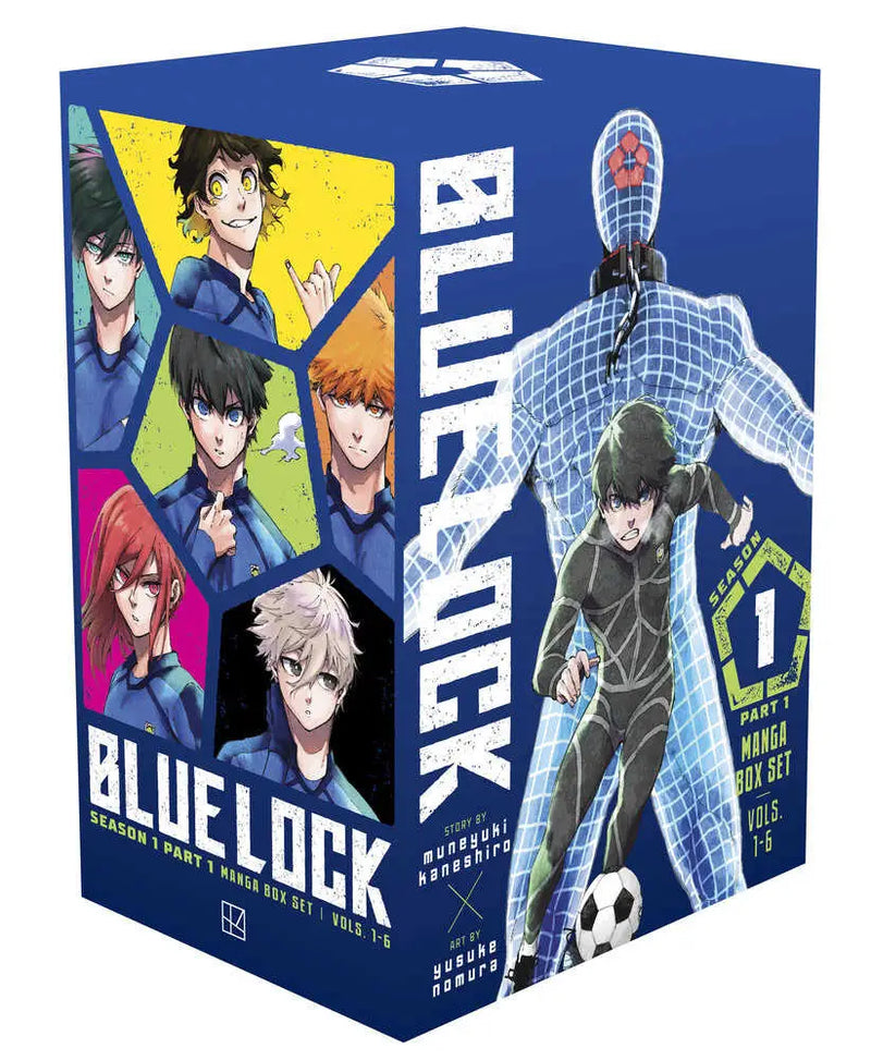 Blue Lock Season 1 Part 1 Manga Box Set - Comic Book