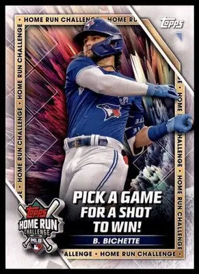 Bo Bichette 2023 Topps Home Run Challenge (Series One) #HRC-17 Toronto Blue Jays - Baseball Card Single