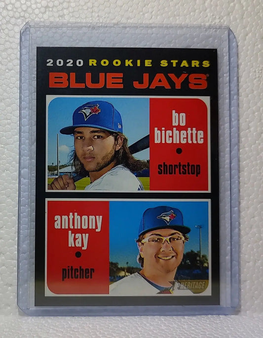 Bo Bichette / Anthony Kay 2020 Topps MLB #52 Rookie Star Baseball Card Blue Jays - Baseball Card Single