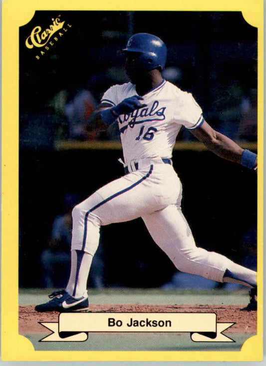 Bo Jackson - 1987 Classic Update Yellow/Green Backs - #109 - Baseball - Baseball Card Single