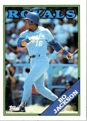 Bo Jackson - 1988 Topps - #750 - Baseball - Baseball Card Single