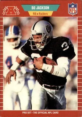 Bo Jackson - 1989 Pro Set - #185 - Football - Football Card Single