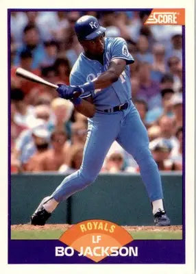 Bo Jackson - 1989 Score - #330 - Baseball - Baseball Card Single