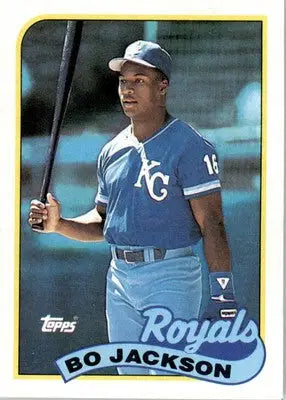 Bo Jackson - 1989 Topps - #540 - Baseball - Baseball Card Single