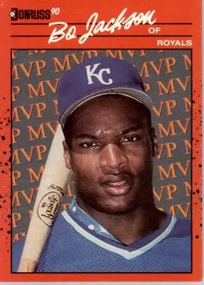 Bo Jackson - 1990 Donruss - #BC-1 - Bonus MVP’s Baseball - Baseball Card Single