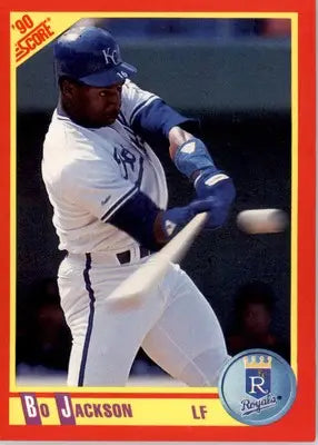 Bo Jackson - 1990 Score - #280a - ICONIC Baseball - Baseball Card Single