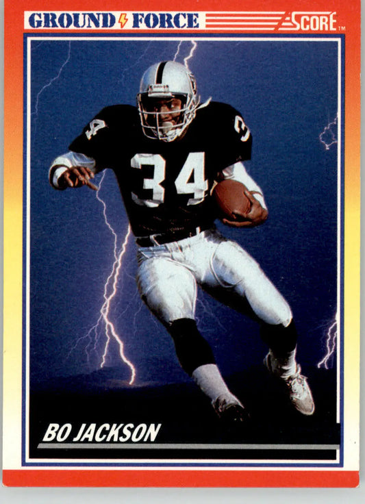 Bo Jackson - 1990 Score - #330 - Football - Football Card Single