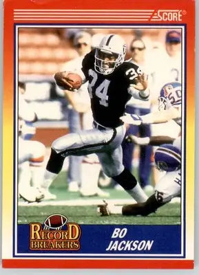 Bo Jackson - 1990 Score - #591 - Football - Football Card Single