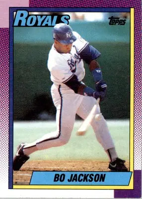 Bo Jackson - 1990 Topps - #300 - Baseball - Baseball Card Single