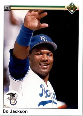 Bo Jackson - 1990 Upper Deck - #75 - Baseball - Baseball Card Single
