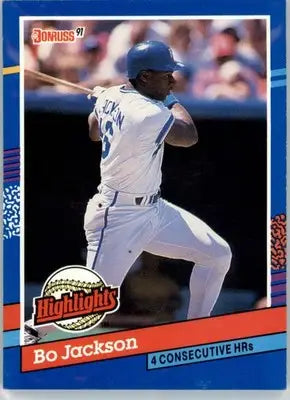 Bo Jackson - 1991 Donruss - #BC-10b - Bonus Cards Baseball - Baseball Card Single