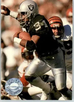 Bo Jackson - 1991 Pro Set Platinum - #136 - Football - Football Card Single