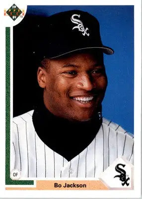 Bo Jackson - 1991 Upper Deck - #744 - Baseball - Baseball Card Single
