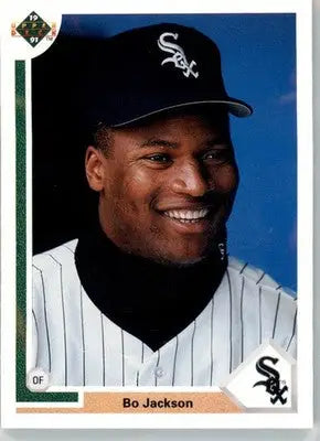 Bo Jackson - 1991 Upper Deck - #744c - Baseball - Baseball Card Single