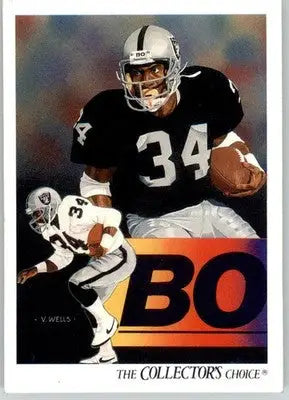 Bo Jackson - 1991 Upper Deck - #93 - Football - Football Card Single