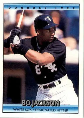 Bo Jackson - 1992 Donruss - #470b - Baseball - Baseball Card Single
