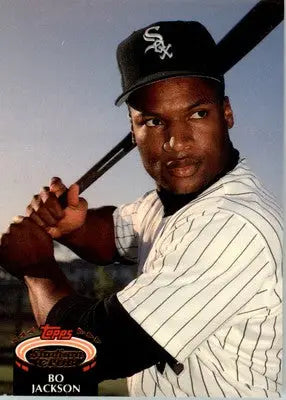 Bo Jackson - 1992 Stadium Club - #654 - Baseball