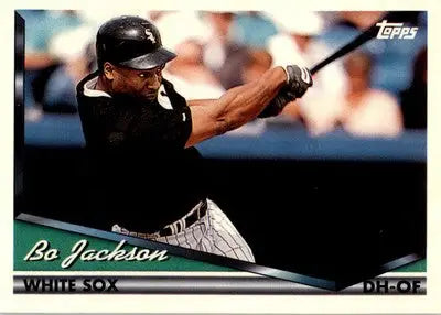 Bo Jackson - 1994 Topps - #500 - Baseball - Baseball Card Single