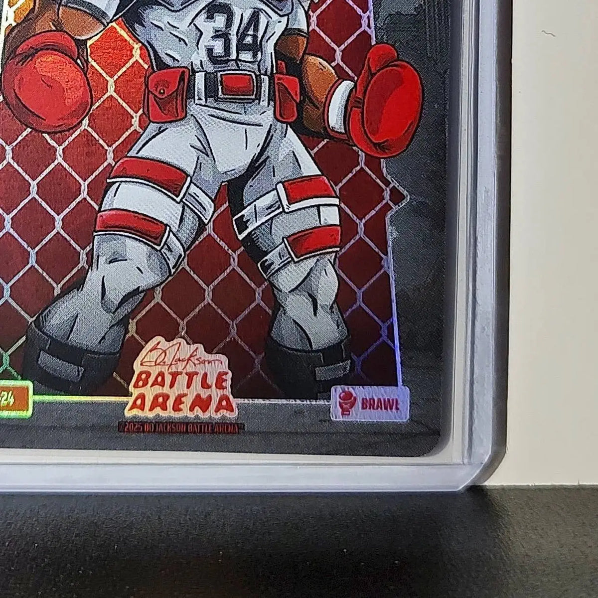 Bo Jackson 2026 Battle Arena #P-24 BOJAX PSA Magazine Football Card 140 Power - Football Card Single