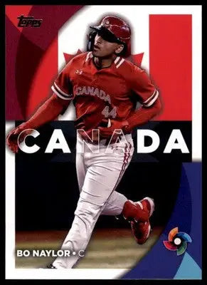 Bo Naylor 2023 Topps 2023 World Baseball Classic Stars #WBC-53 Canada - Baseball Card Single