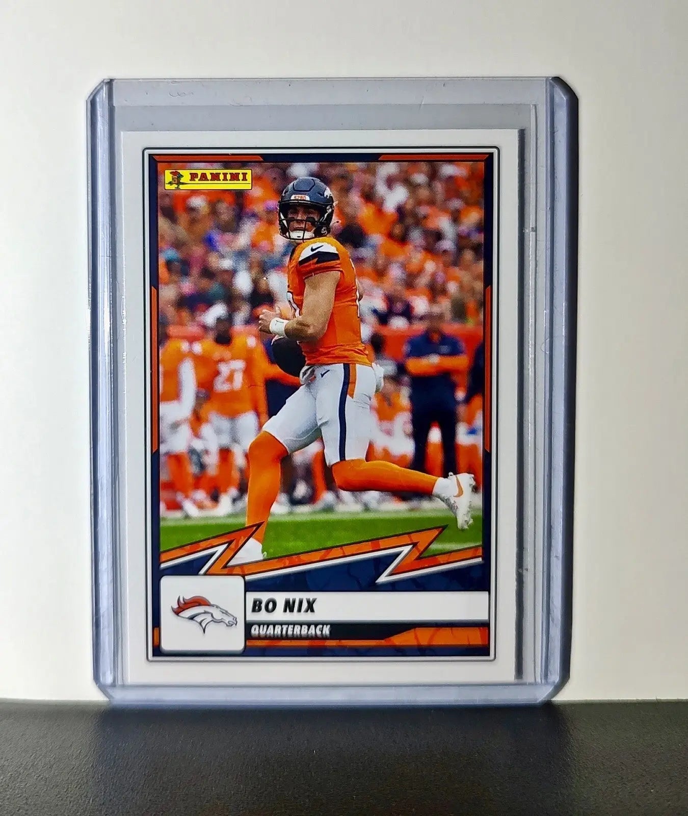 Bo Nix 2025 Panini NFL #36 Sticker Card Denver Broncos - Football Card Single