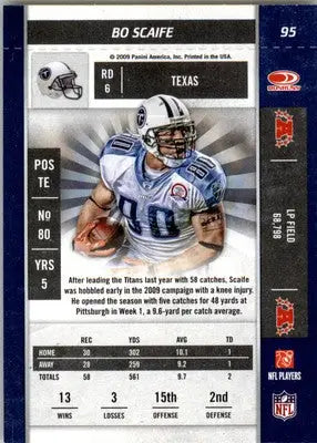 Bo Scaife - 2009 Playoff Contenders - #95 - Football - Football Card Single