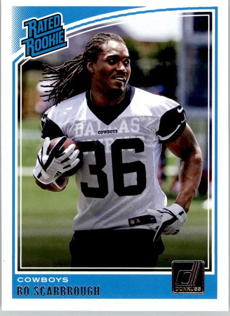 Bo Scarbrough - 2018 Donruss - #344 - RC Football - Football Card Single