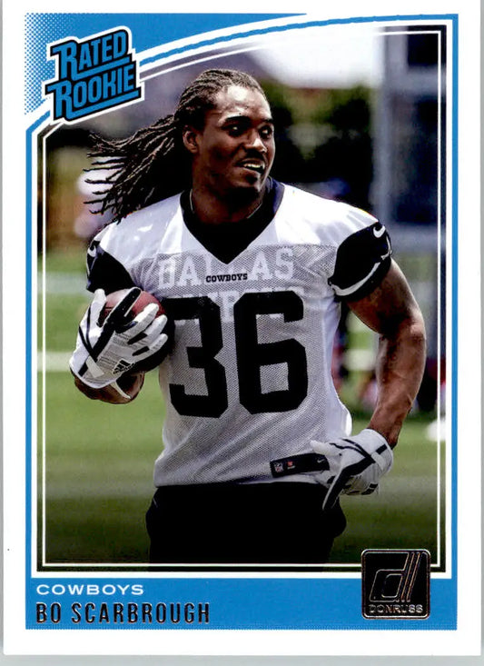 Bo Scarbrough - 2018 Donruss - #344 - RC Football - Football Card Single
