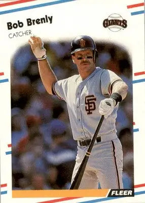 Bob Brenly - 1988 Fleer - #77 - Baseball - Baseball Card Single