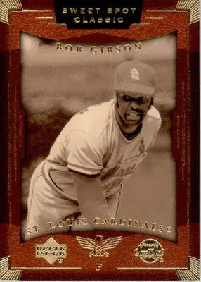 Bob Gibson - 2004 Upper Deck Sweet Spot Classic - #8 - Baseball - Baseball Card Single