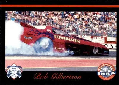 Bob Gilbertson - 1989 Checkered Flag IHRA - #15 - Racing - Racing Card Single