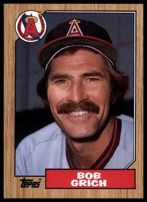 Bob Grich 1987 Topps #677 California Angels - Baseball Card Single